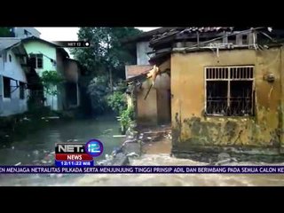 Tanggul Jebol di Kali Baru, 3 Rumah Rusak Berat - NET12