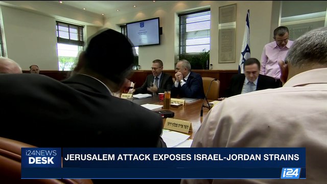 i24NEWS DESK | Jerusalem attack exposes Israel-Jordan strains | Friday, July 14th 2017