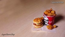 Bricolage inspiré tutoriel Poupées kfc miniature / maison de poupée