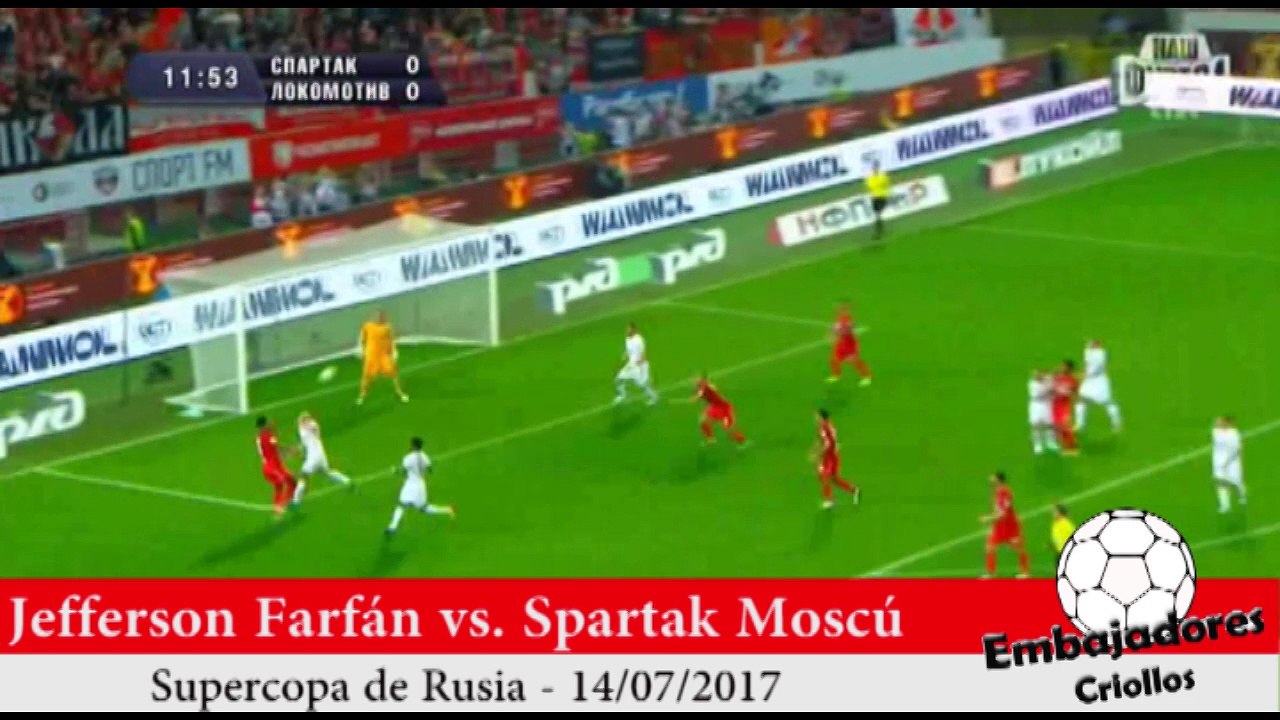 Compacto de Jefferson Farfán vs. Spartak Moscú