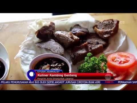 Wajib Coba, Olahan Kambing yang dimasak diatas Genteng - NET12