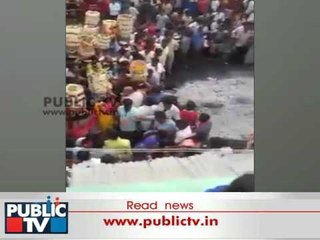 ಬಾಗಲುಗುಂಟೆ ಮಾರಮ್ಮನ ಜಾತ್ರೆಯಲ್ಲಿ ಕೆಂಡದ ಮೇಲೆ ಬಿದ್ದ ಭಕ್ತೆ