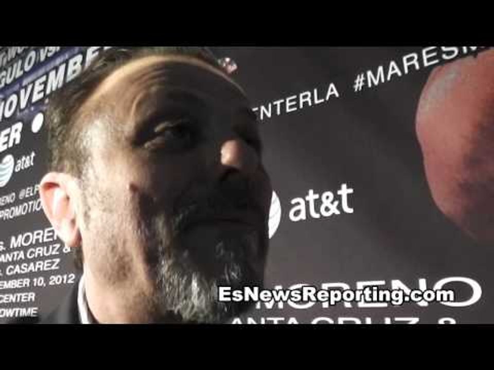 anselmo moreno  ready to  RUMBLE
