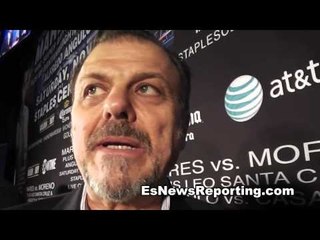 Anselmo Moreno on fighting Abner Mares says he is all business
