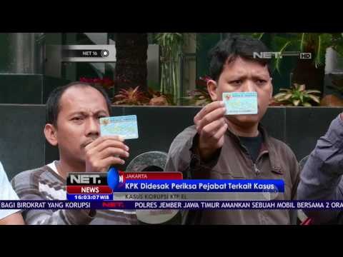 LSM Datangi KPK dan Desak Presiden Non-Aktifkan Daftar Tersangka Korupsi E-KTP - NET16