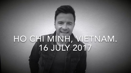 Shane Finlan - cựu thành viên Westlife thông báo về concert ở Việt Nam