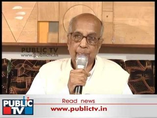 ಟಿಪ್ಪು ಸುಲ್ತಾನ್ ಹಿಟ್ಲರ್‍ಗೆ ಸಮ: ಚಿದಾನಂದಮೂರ್ತಿ