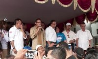 Anies-Sandi Silaturahim ke Gerindra