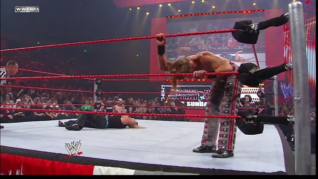 Shawn Michaels vs. Jeff Hardy- Raw, Feb. 4, 2008