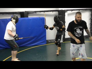 Eric vs Minh - Single Stick - September 8 - 2016