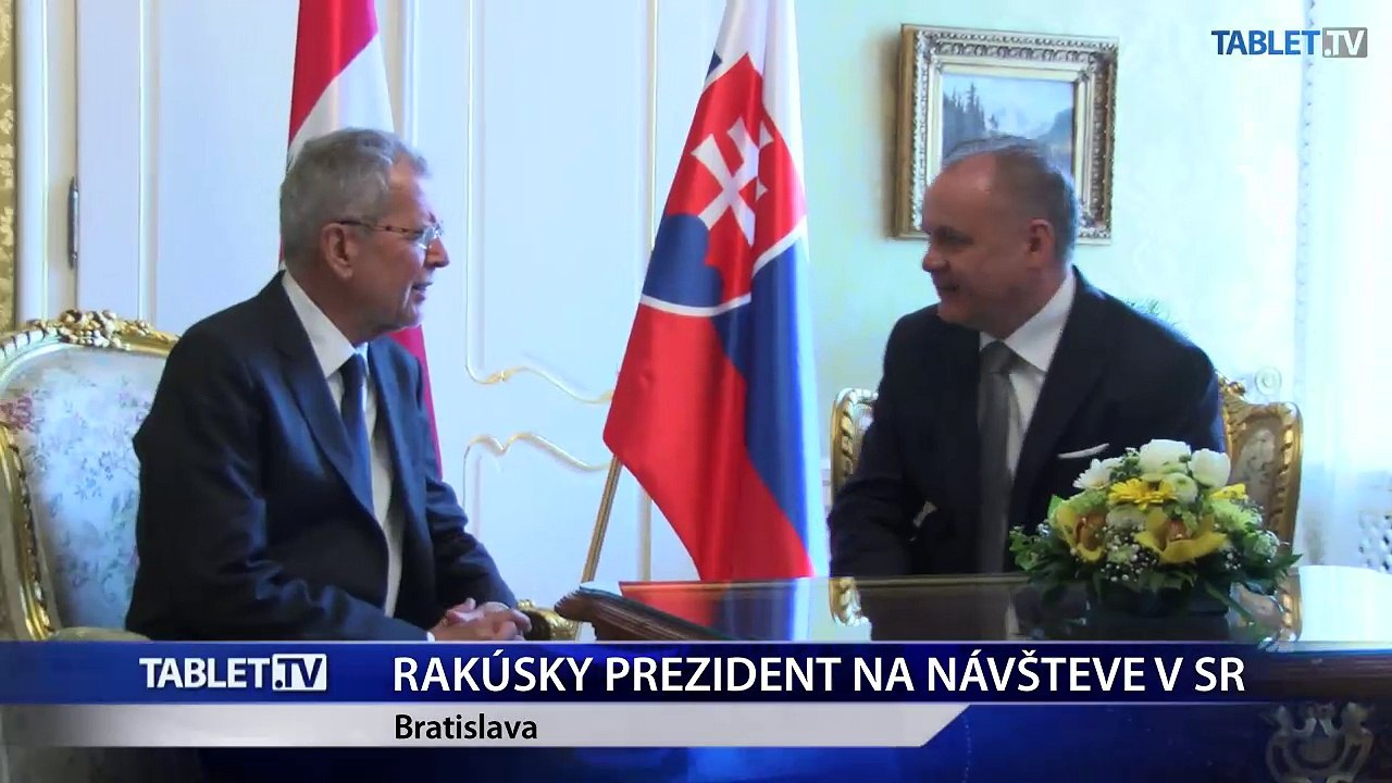 Slovensko je podľa Kisku pre rakúsky ľud neobjavené, Van der Bellen súhlasí