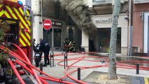 Incendie dans le centre-ville de Salon-de-Provence