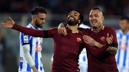 Pescara - Roma 1-4 Gol e sintesi completa Full HD - 24.4.2017