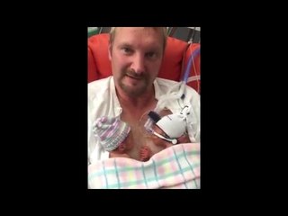 Twins holding hands right after birth, viral video creates buzz