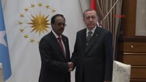 Cumhurbaşkanı Erdoğan, Somalili Mevkidaşı Ile Başbaşa Görüştü