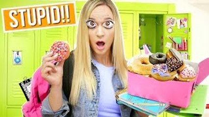 STUPID Life Hacks for School EVERY Student Should Know!!! AlishaMarie