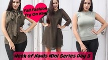 NY & Company Fall Fashion Try On | Week Of Hauls Day 3