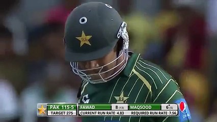 Sohaib Maqsood Match Winning 89- vs Sri Lanka 1st ODI Hambantota (23_08_2014)