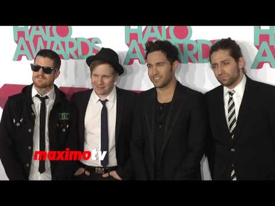 Fall Out Boy 2013 TeenNick HALO Awards Orange Carpet Arrivals - Musical Band