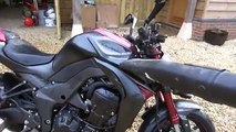 2016 Kawasaki  Z1000 Sugomi ABS and a really cool bike cleaning tip