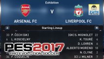 Pro Evolution Soccer 2017 - (Arsenal FC vs. Liverpool FC) - (hindi-urdu)