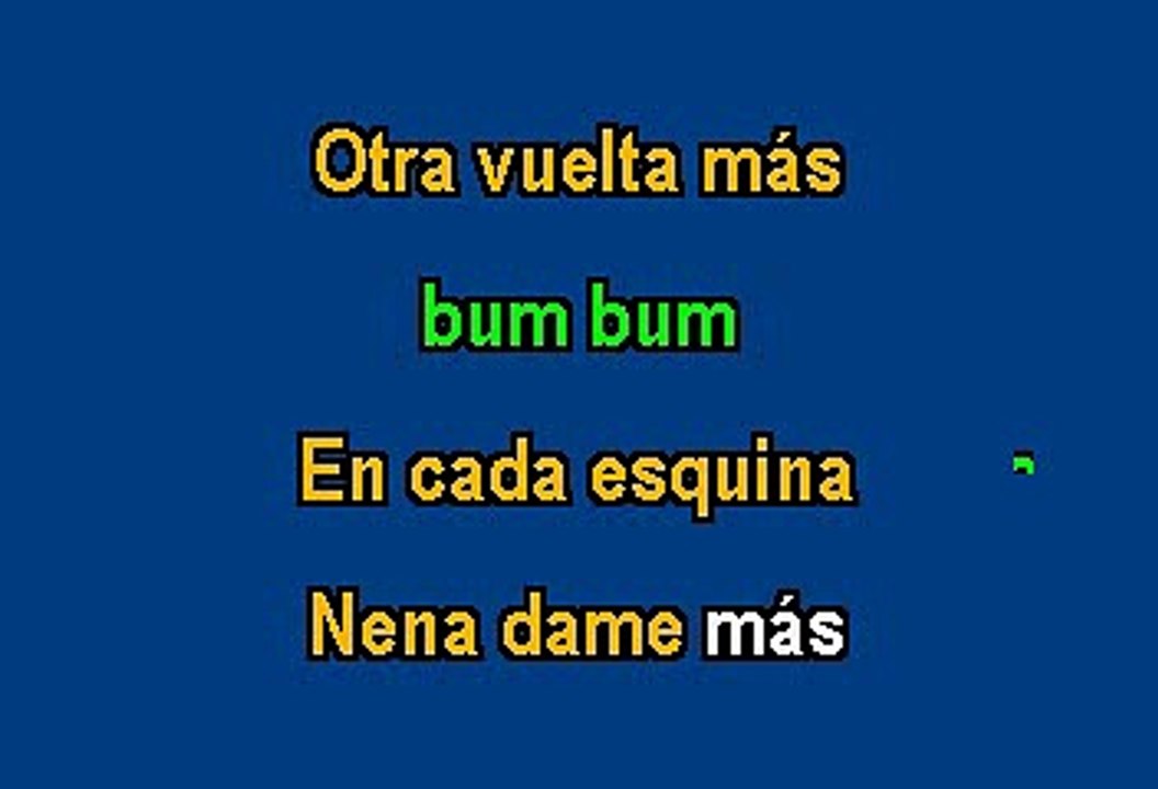 Ricky Martín - La Bomba (Karaoke)