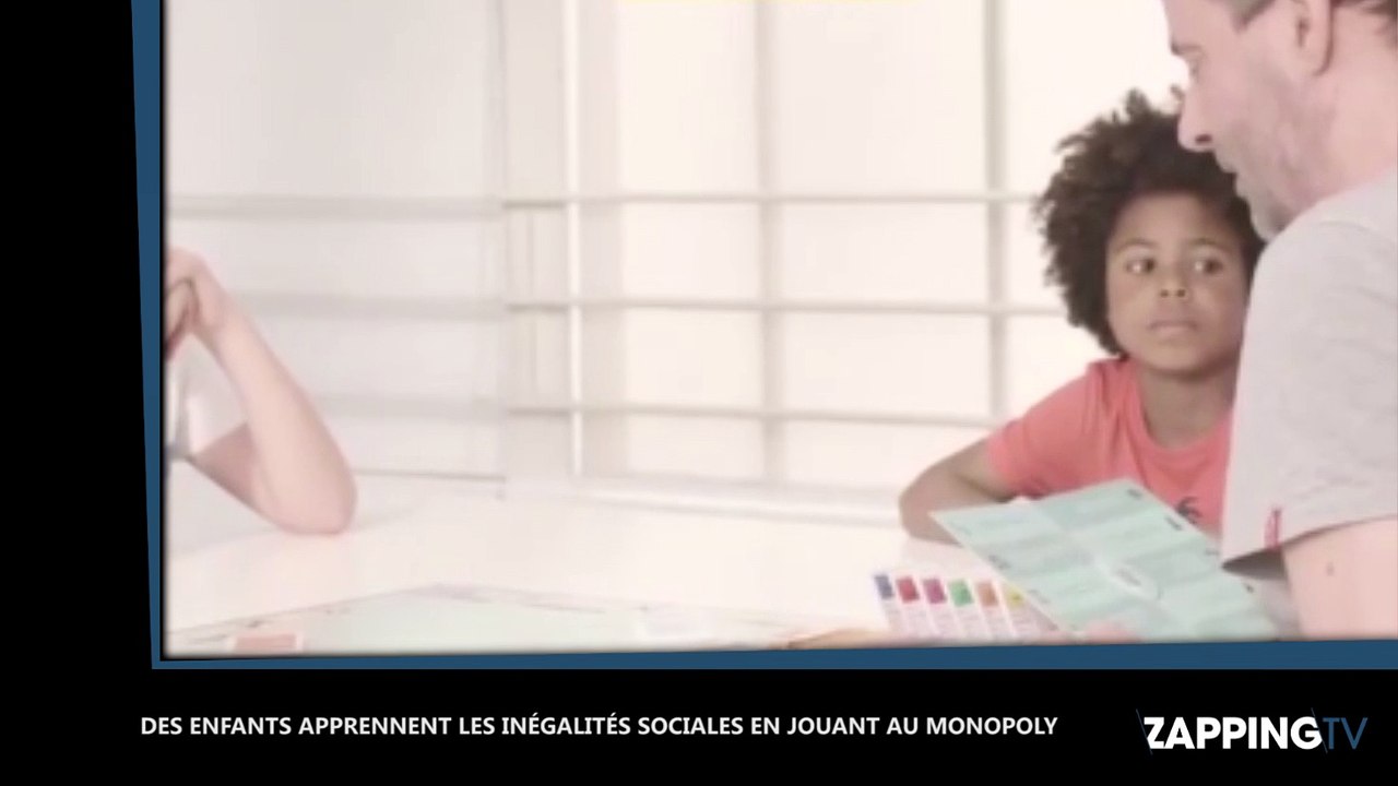 Des enfants découvrent les inégalités sociales en jouant au Monopoly (Vidéo)