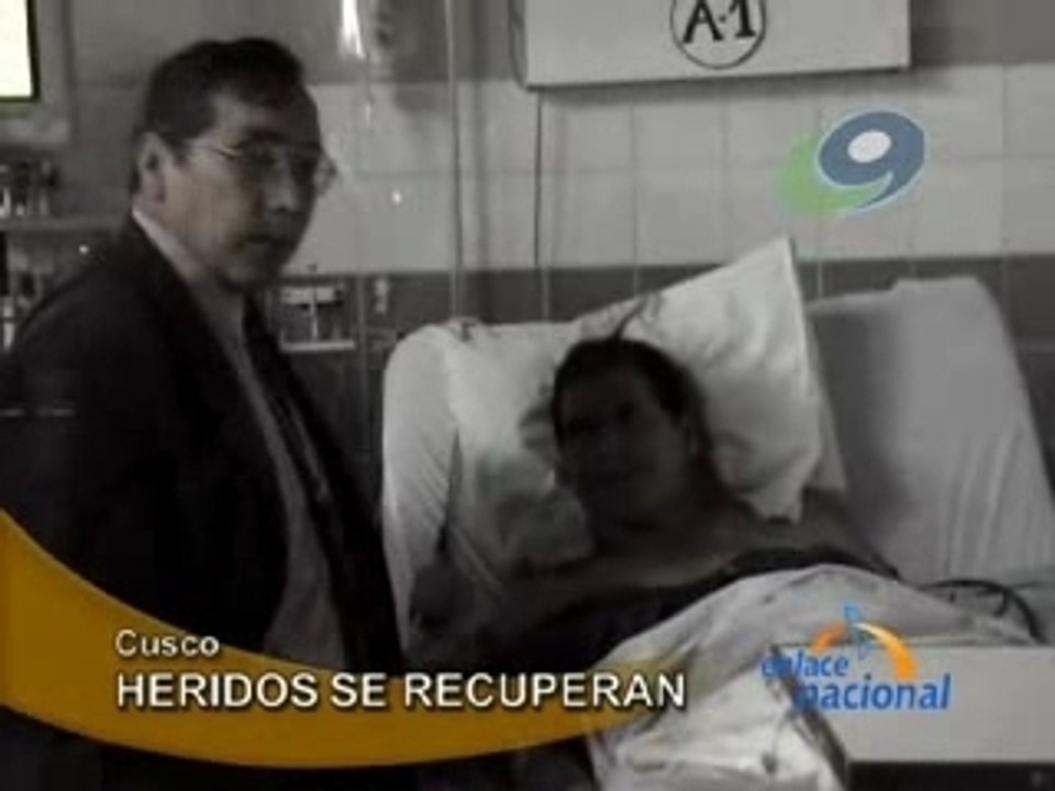 HERIDOS SE RECUPERAN - CUSCO