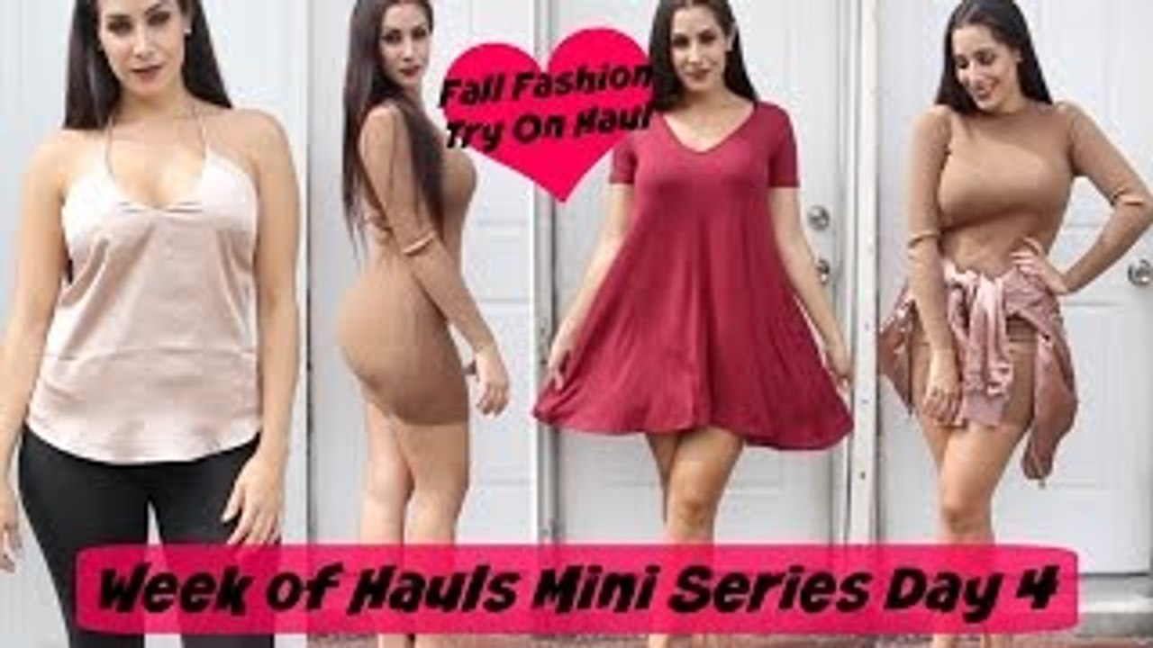 Necessary Clothing Fall Fashion Try On | Week of Hauls | + Teddy Blake