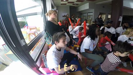 UN MAILLOT POUR LA VIE ! VISITE À L'HOPITAL PARIS R. DEBRÉ