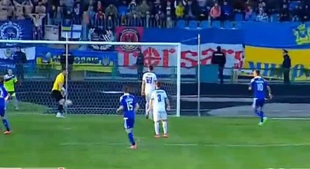 Tamas Kadar Bi-cycle Goal HD - Mykolaiv 0-2 Dinamo Kiev 26.04.2017