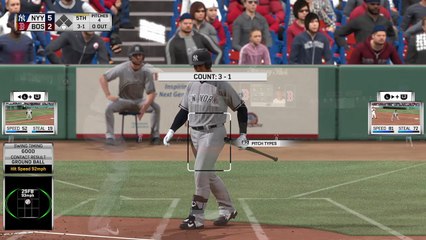 Grand slam over the Green Monsta.