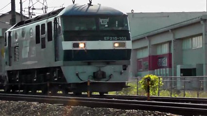 1050レ　EF210‐102号機牽引