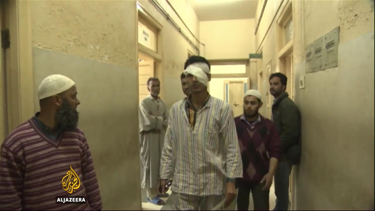 Pellet guns take toll on civilians in Indian-administered Kashmir