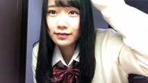 (170111) 服部 有菜（AKB48 チーム８） - SHOWROOM part 1/3