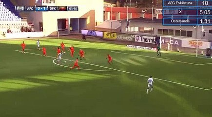 Curtis Edwards  Goal HD - AFC Eskilstuna 0-1 Östersunds FK  26.04.2017