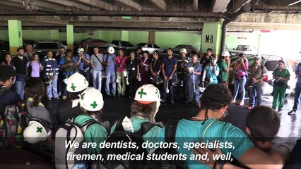 Volunteer medics heal wounded in violent Venezuelan protests