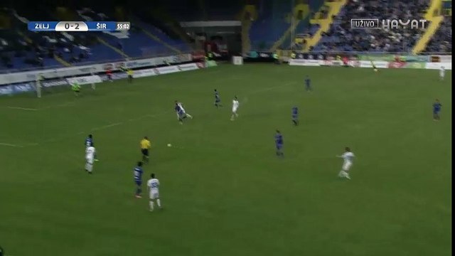 FK Željezničar - NK Široki Brijeg / 0:3 Čabraja