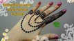 How to apply beautiful jewellery ornamental mehndi designs for hands tutorial eid 2017