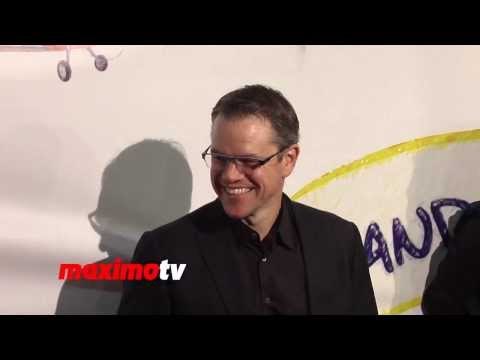Matt Damon and Jason Patric Stand Up For Gus Benefit Event Red Carpet