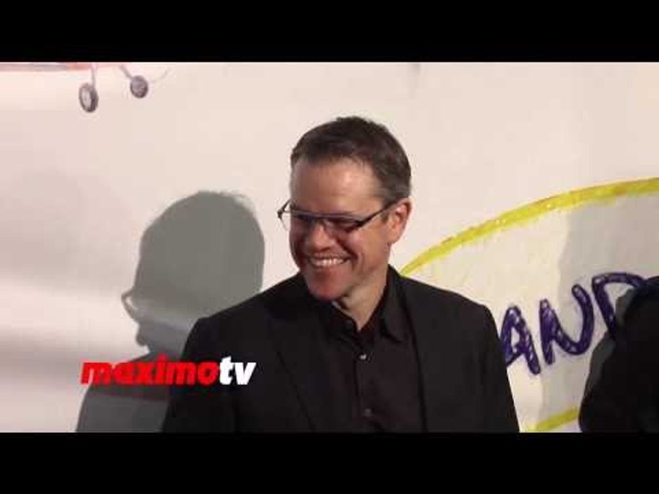 Matt Damon and Jason Patric "Stand Up For Gus" Benefit Event Red Carpet