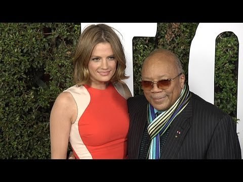 Stana Katic Meets Quicy Jones - MANDELA: Long Walk to Freedom Premiere