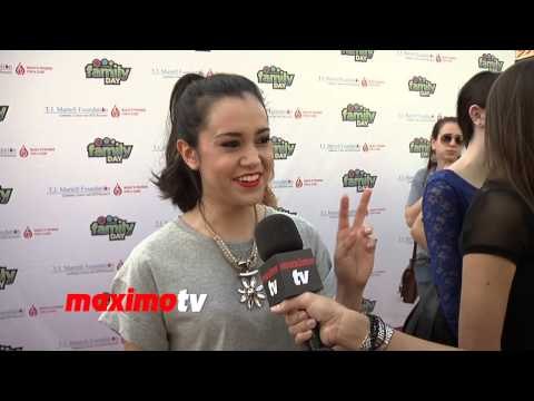 Megan Nicole INTERVIEW at T.J. Martell's 5th Annual Family Day LA Red Carpet - Singer Songwriter
