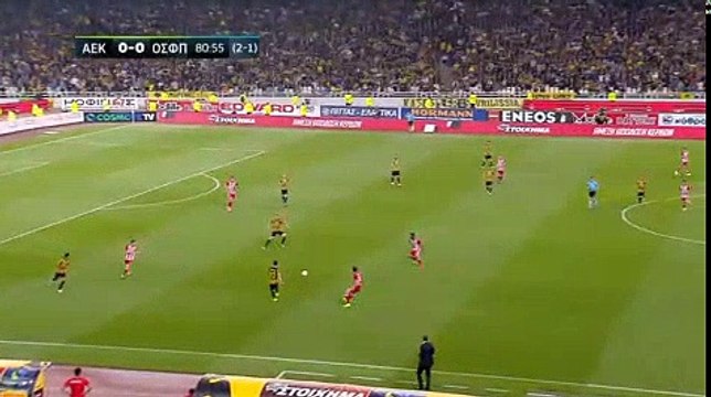 Jacques-Alaixys Romao Goal HD - AEK 0-1 Olympiacos 26.04.2017