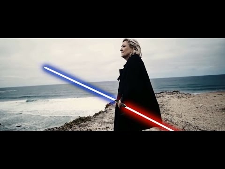 Marine Le Pen 2017 the france awakens star wars parody