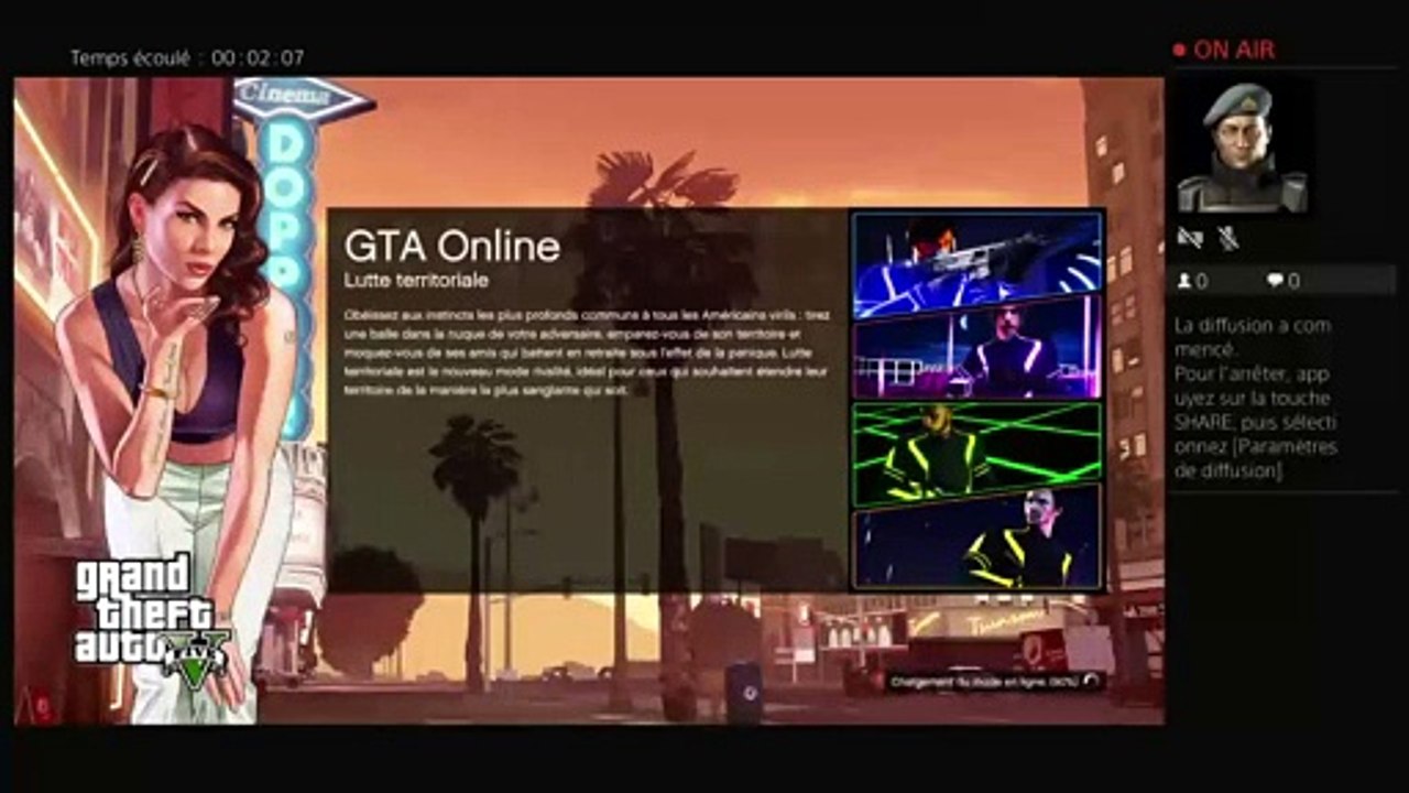 Diffusion PS4 en direct de boss-du-game0805
