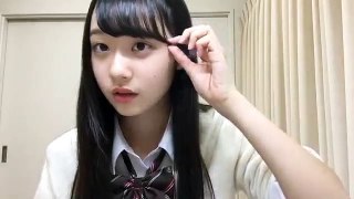 (161116) 阿部 芽唯（AKB48 チーム８） - SHOWROOM part 2/2