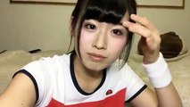 (161113) 佐藤 朱（AKB48 チーム８） - SHOWROOM