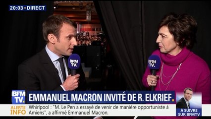 Whirlpool: "Je ne suis pas allé sur une camionnette en expliquant aux gens que j’allais changer leur avenir", lance Macron