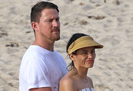 Jenna Dewan Piggy Backs On Channing Tatum’s Las Vegas Trip